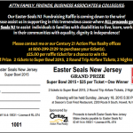 Super Bowl Raffle Tickets