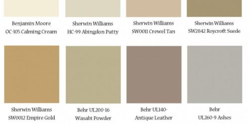 Staging with paint colors
