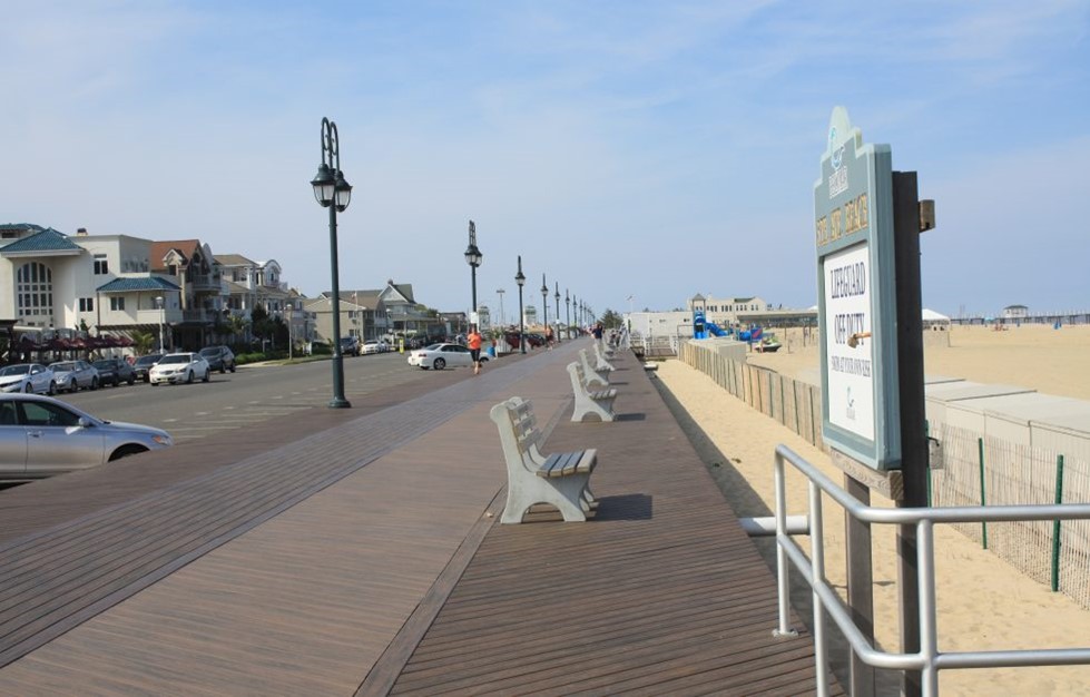 Belmar boardwalk