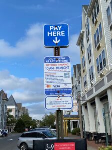 Long Branch Parking Sign