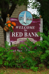 red bank sign