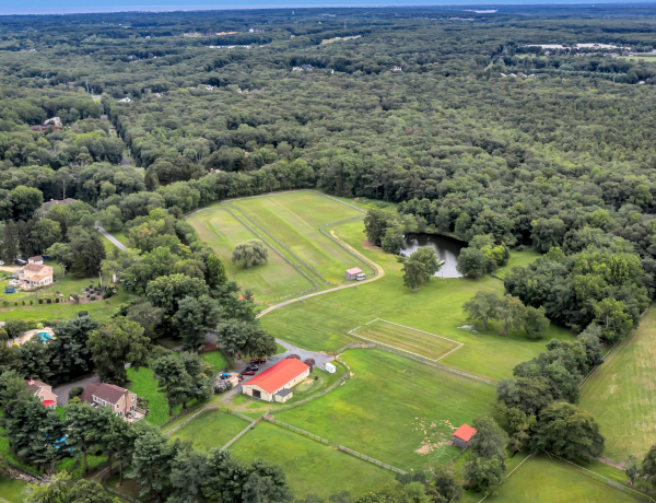 21 acre horse farm just listed in Wall